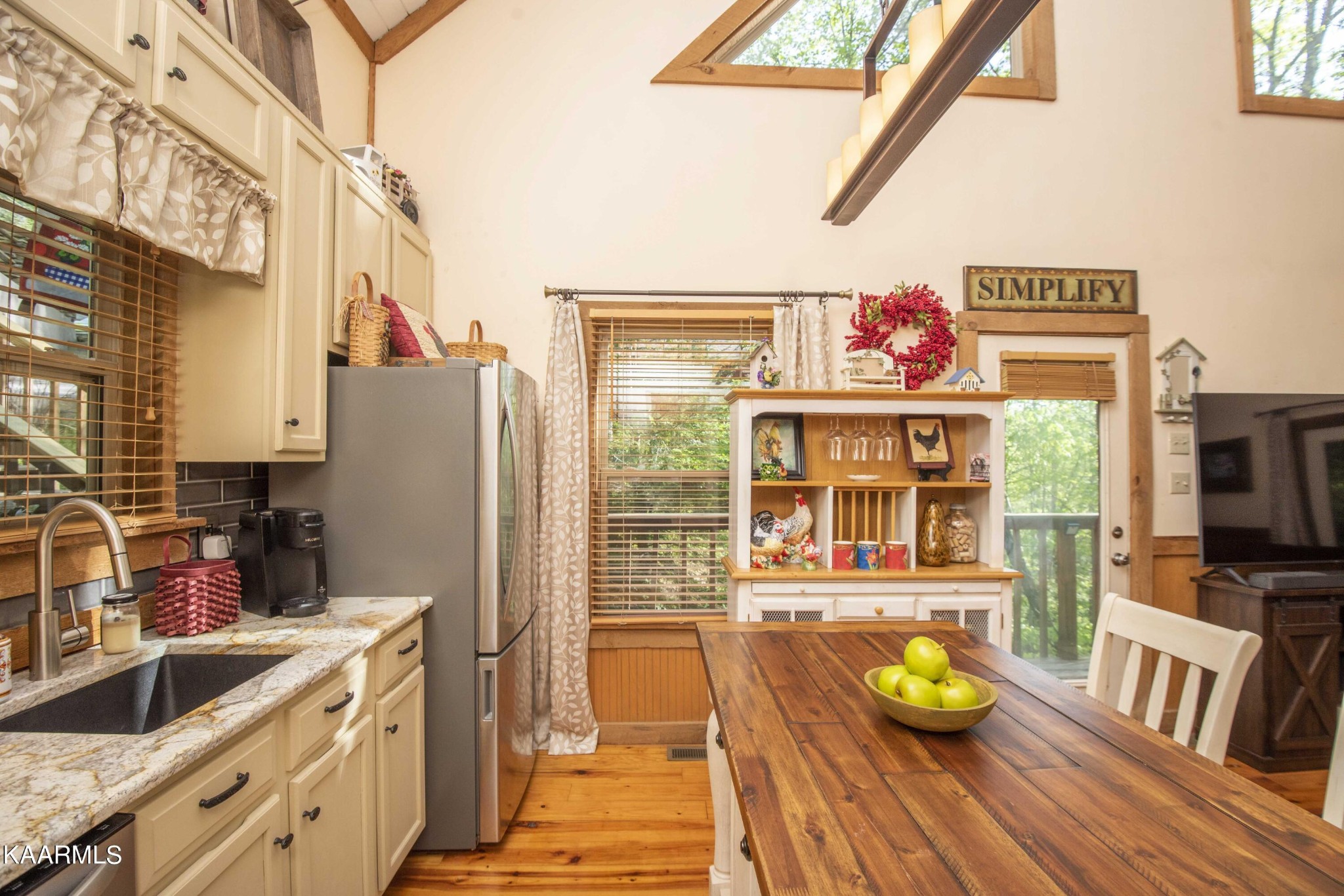 106 Club View Road Townsend, TN 37882 - Photo 18 of 55 a view of a kitchen with a stove and a wooden floor