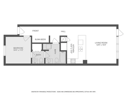 a picture of a floor plan