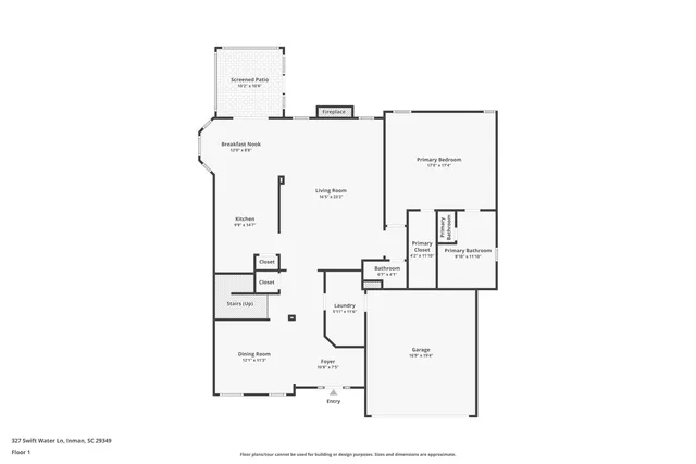 $499,999 | 327 Swift Water Lane, Inman, SC 29349