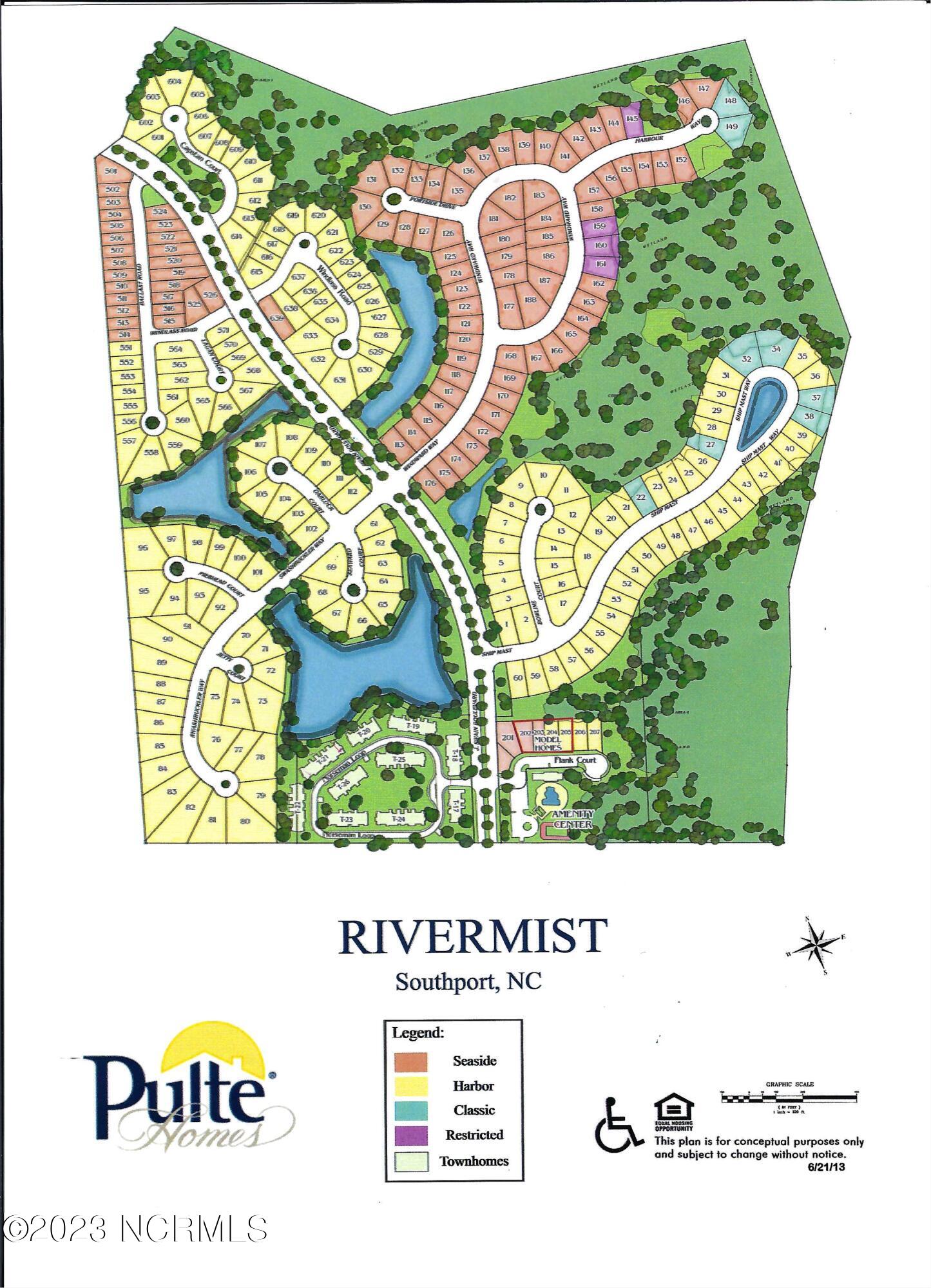 5202 Windlass Road Southport, NC 28461 - Photo 42 of 58 Rivermist Community Map