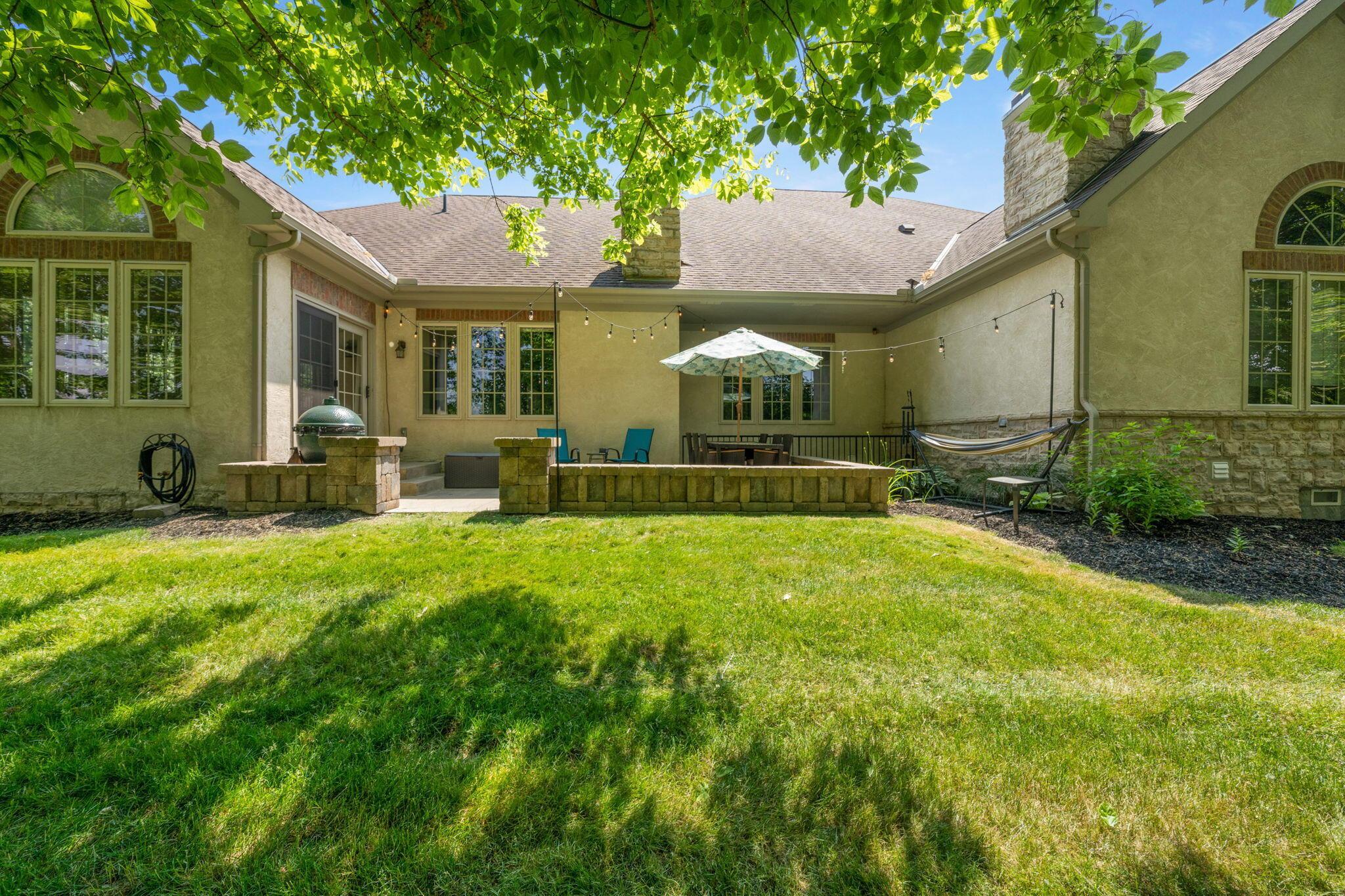 5398 Slater Ridge Westerville, OH 43082 - Photo 43 of 49 View from backyard to patio