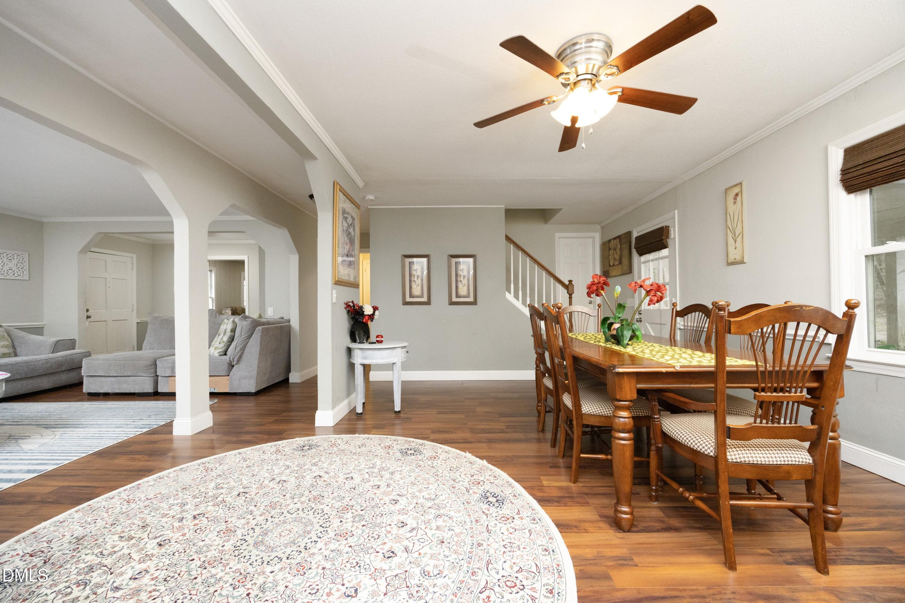 7117 Sunset Lake Road Fuquay-Varina, NC 27526 - Photo 12 of 41 a dining room with furniture and window
