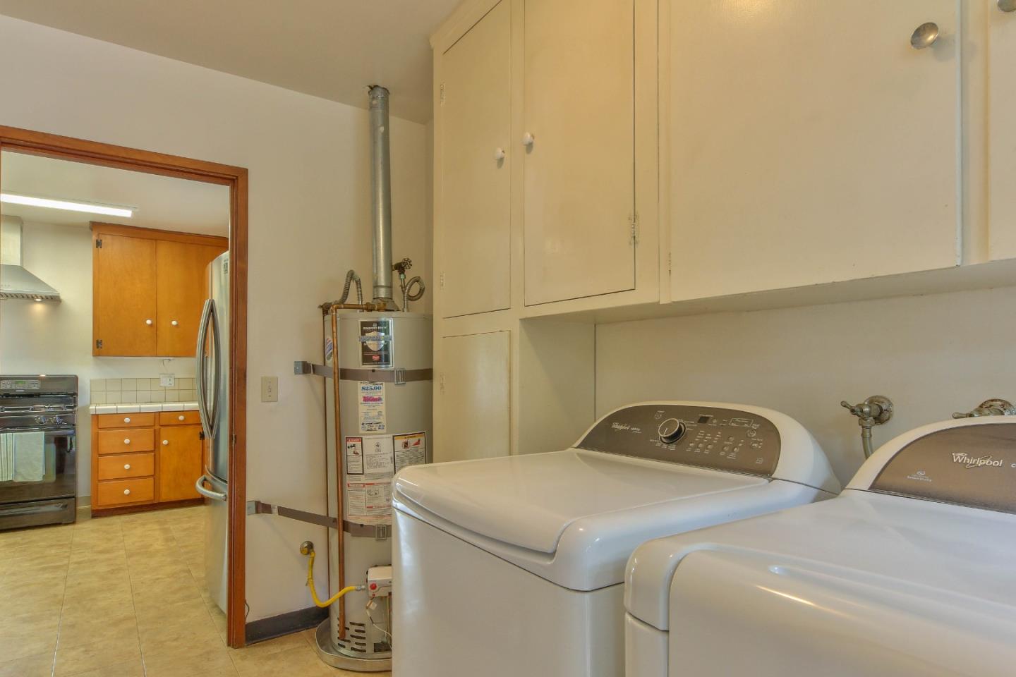 612 Sunset Drive Pacific Grove, CA 93950 - Photo 30 of 37 a utility room with closet
