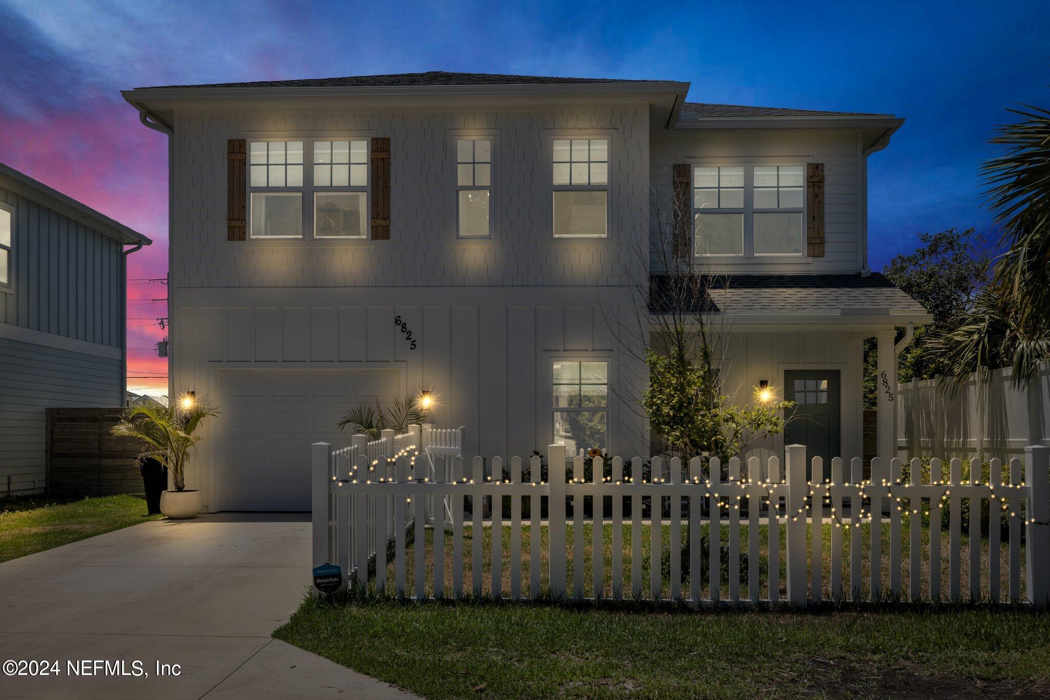6825 A Ave Street St. Augustine, FL 32080 - Photo 53 of 53 a front view of house with yard