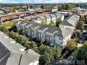 652 Raphael Place Charlotte, NC 28205 - Photo 22 of 26 an aerial view of a house with a garden