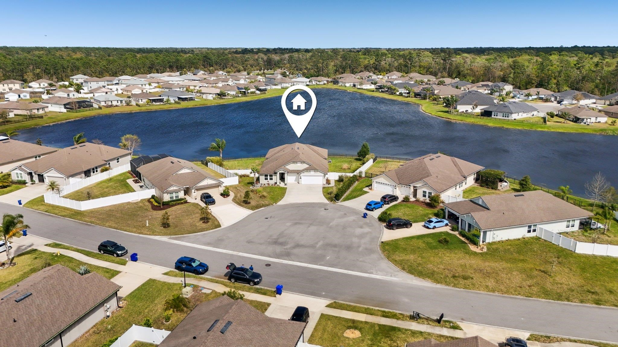 443 Sweet Mango Trail St. Augustine, FL 32086 - Photo 48 of 54 an aerial view of a house with swimming pool