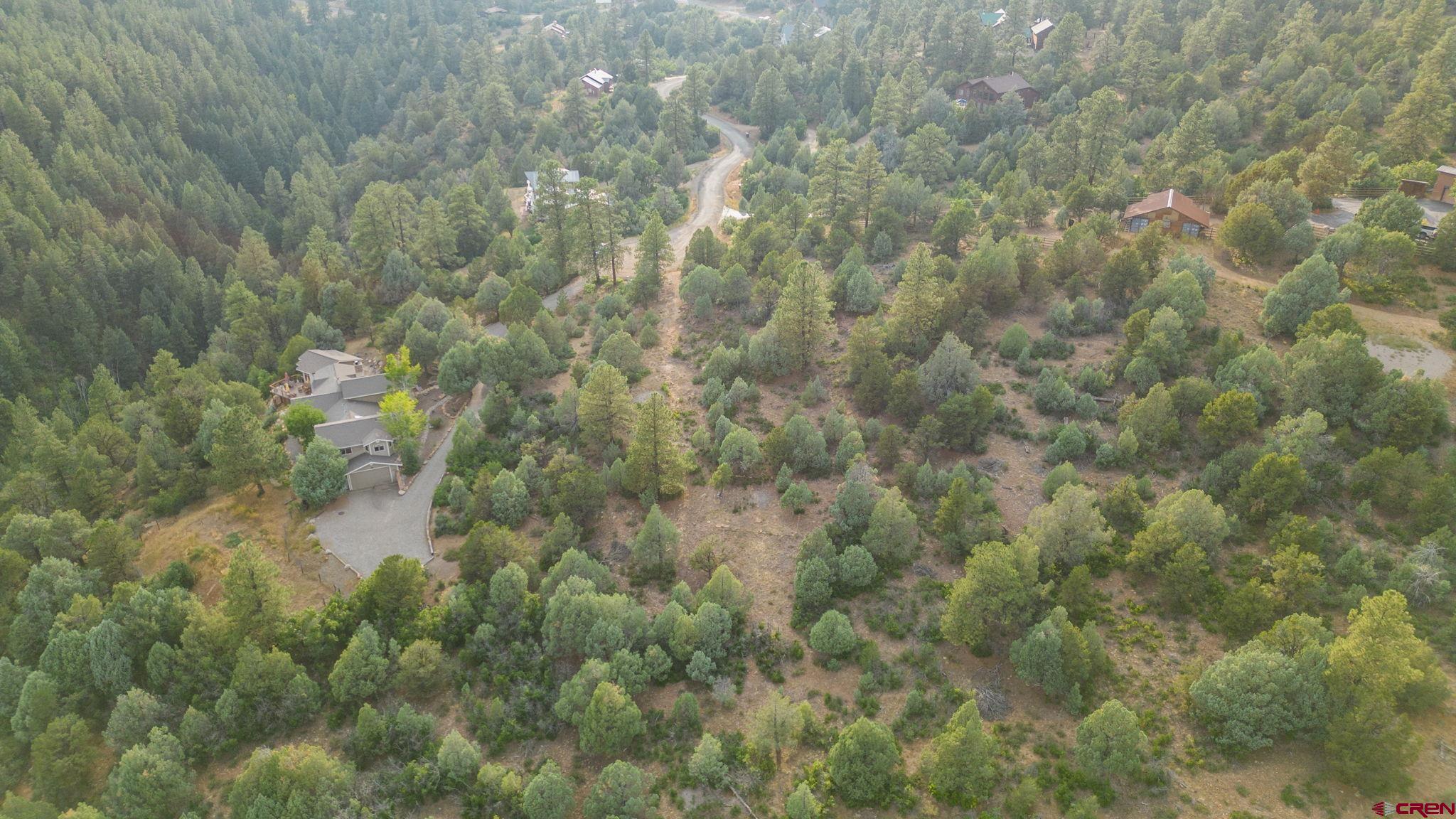 285 Logging Trail Road Durango, CO 81303 - Photo 9 of 23 a close view of a house next to a dry yard