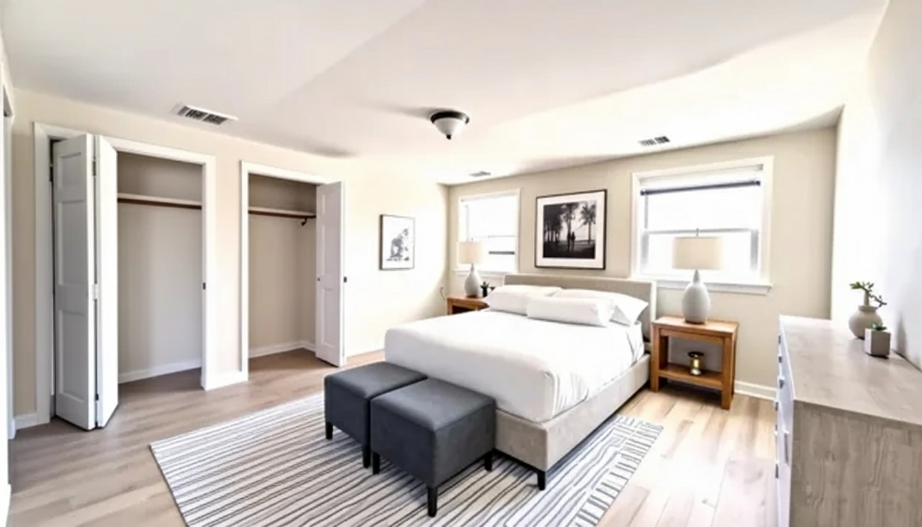 1828 183rd Street Homewood, IL 60430 - Photo 14 of 21 a bedroom with a bed wooden floor and window