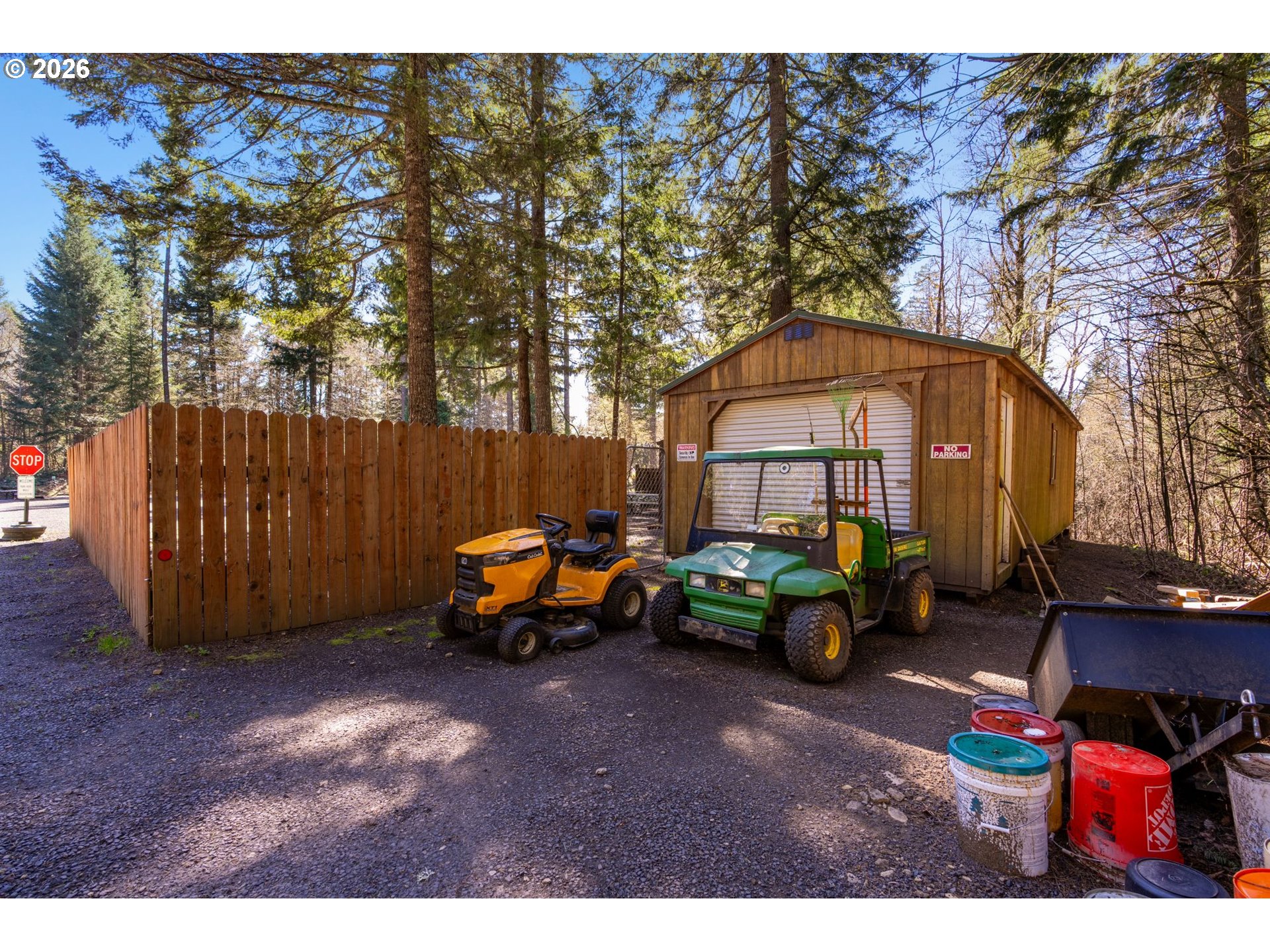 112 Bylin Road Stevenson, WA 98648 - Photo 11 of 42 a backyard of a house with barbeque oven and outdoor seating