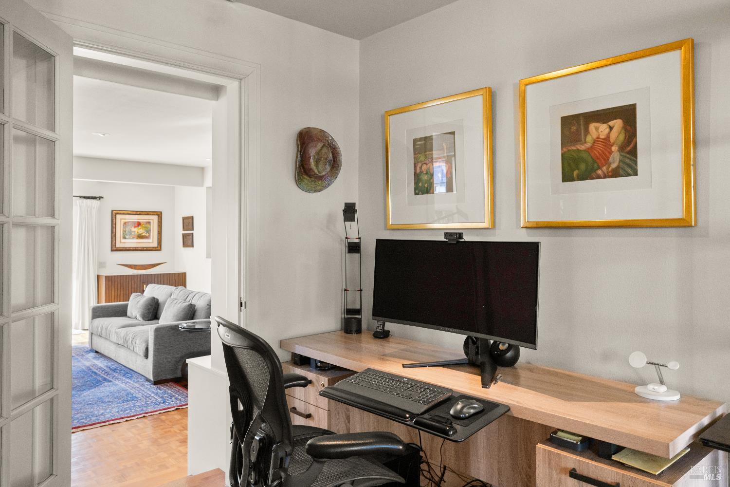 26 Mooring Road San Rafael, CA 94901 - Photo 31 of 60 A 3rd bedroom is located on the main level and is currently used as an office/den. This room does not have a closet.