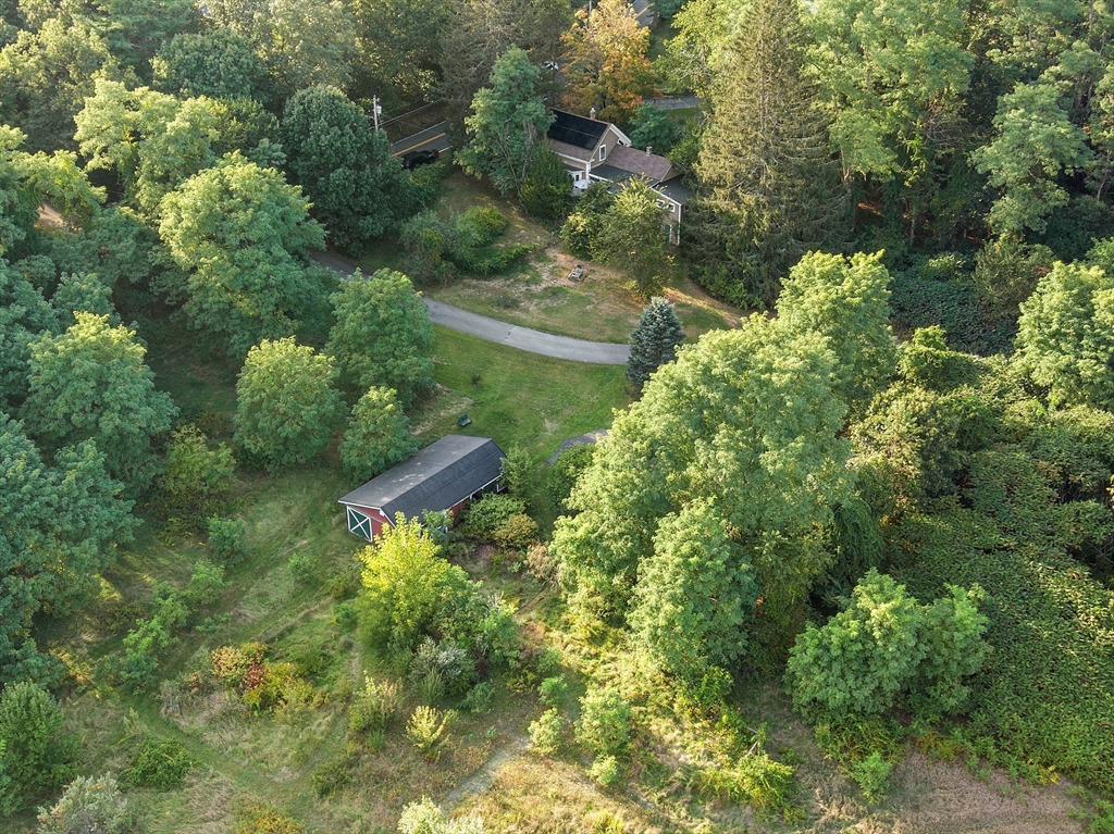 51 Farwell Road Tyngsborough, MA 01879 - Photo 32 of 33 an aerial view of a house with a yard