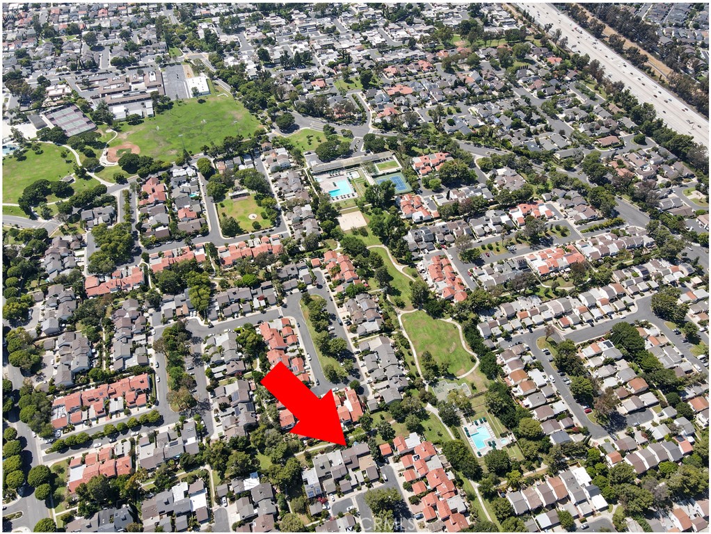 55 Oak Tree Lane Irvine, CA 92612 - Photo 24 of 27 an aerial view of residential houses with outdoor space and street view