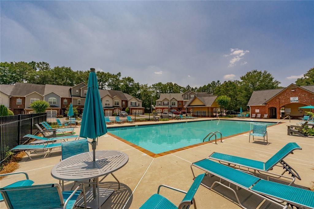 149 Trailside Circle Hiram, GA 30141 - Photo 30 of 35 a view of a patio with swimming pool