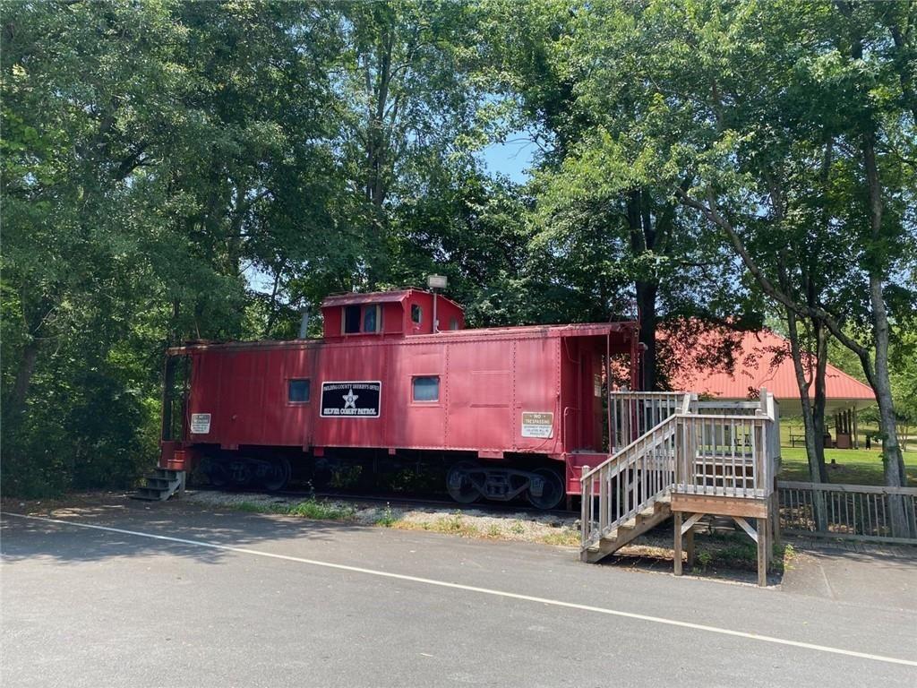 149 Trailside Circle Hiram, GA 30141 - Photo 34 of 35 an aerial view of a house with a garden