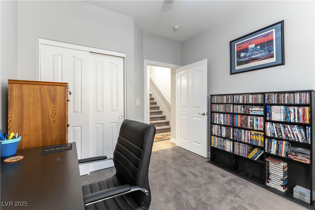 1109 Tropical Star Lane, Unit 1 Henderson, NV 89002 - Photo 14 of 41 Main Floor Bedroom Used as an Office