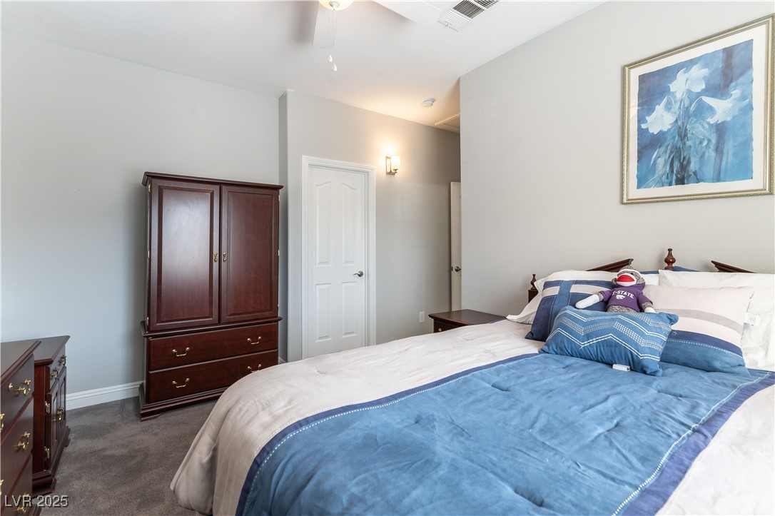 1109 Tropical Star Lane, Unit 1 Henderson, NV 89002 - Photo 23 of 41 Huge Secondary Bedroom with Walk-in Closet and own Bath.