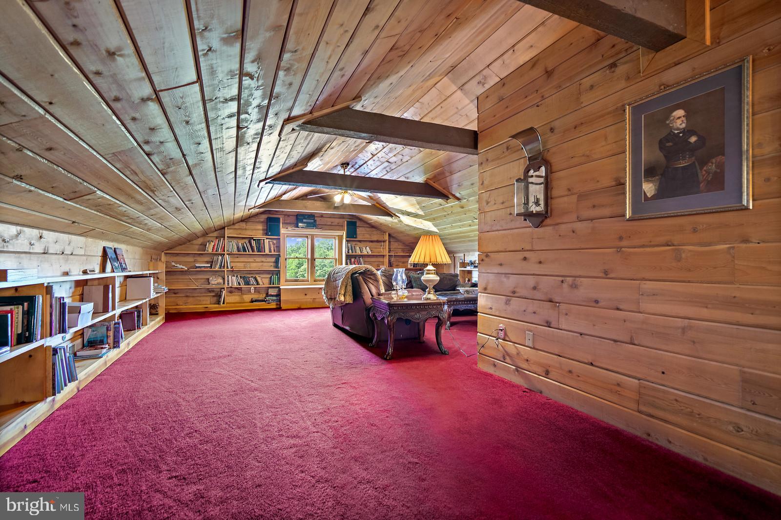 14249 Hume Road Hume, VA 22639 - Photo 16 of 48 a view of a porch with furniture and a fire pit