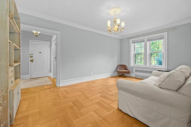 a view of empty room