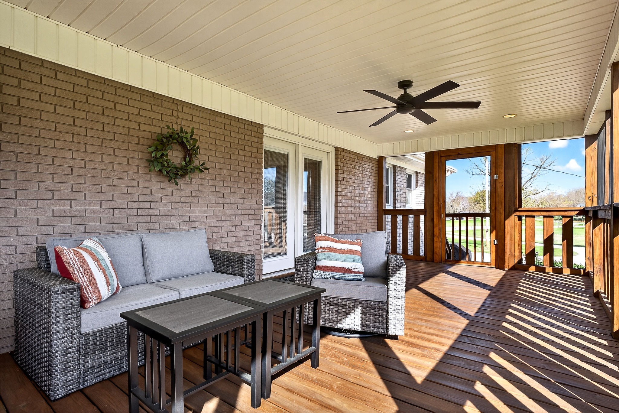 1003 Hodges Ferry Road Sparta, TN 38583 - Photo 32 of 49 a living room with furniture and a wooden floor