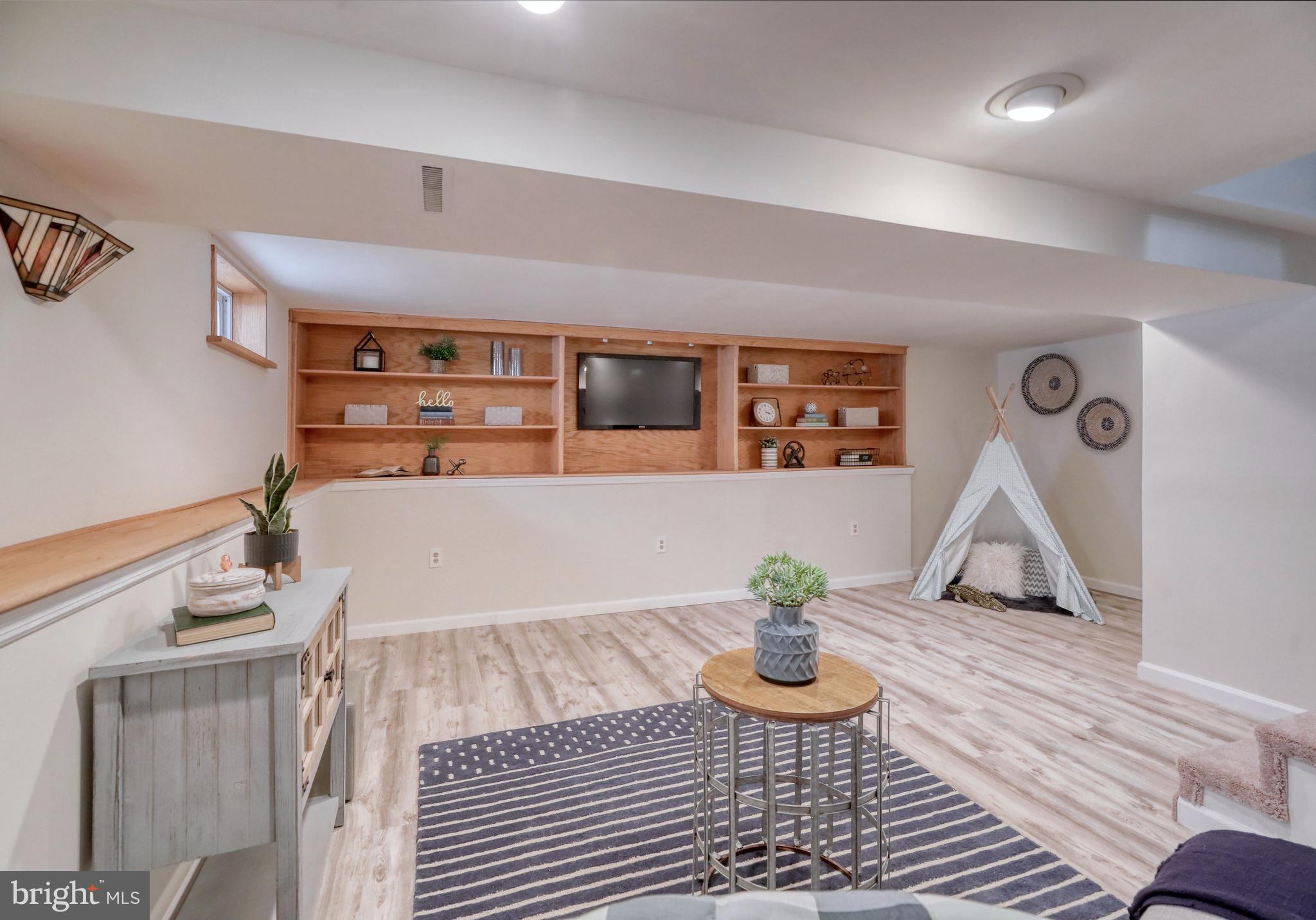 156 Edison Road Cherry Hill, NJ 08034 - Photo 26 of 33 Partially Finished Basement