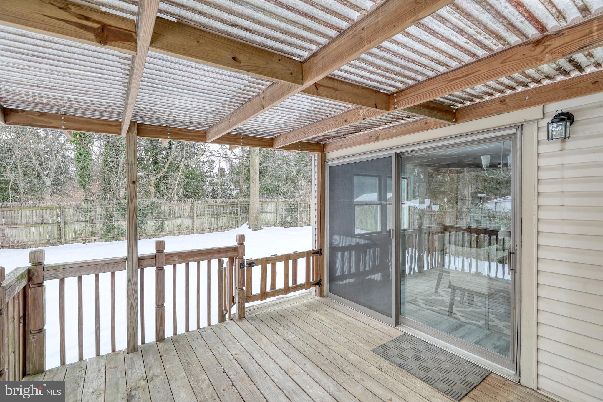 156 Edison Road Cherry Hill, NJ 08034 - Photo 30 of 33 Rear Deck