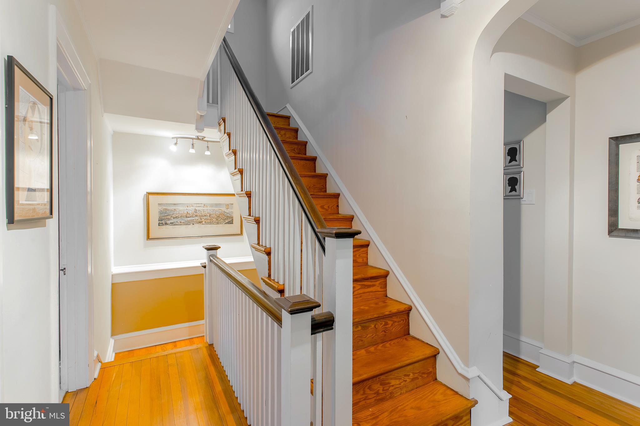 507 Baird Road Merion Station, PA 19066 - Photo 24 of 48 second floor stairs and hall