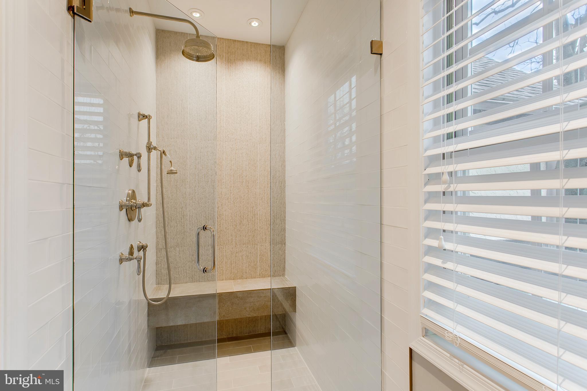 507 Baird Road Merion Station, PA 19066 - Photo 39 of 48 glass shower with linear drain