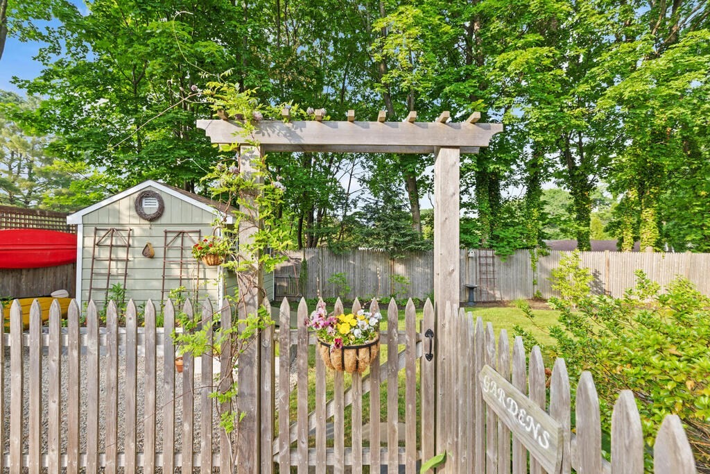 15 Millbrook Road Beverly, MA 01915 - Photo 26 of 32 a view of a wrought iron fences in front of house