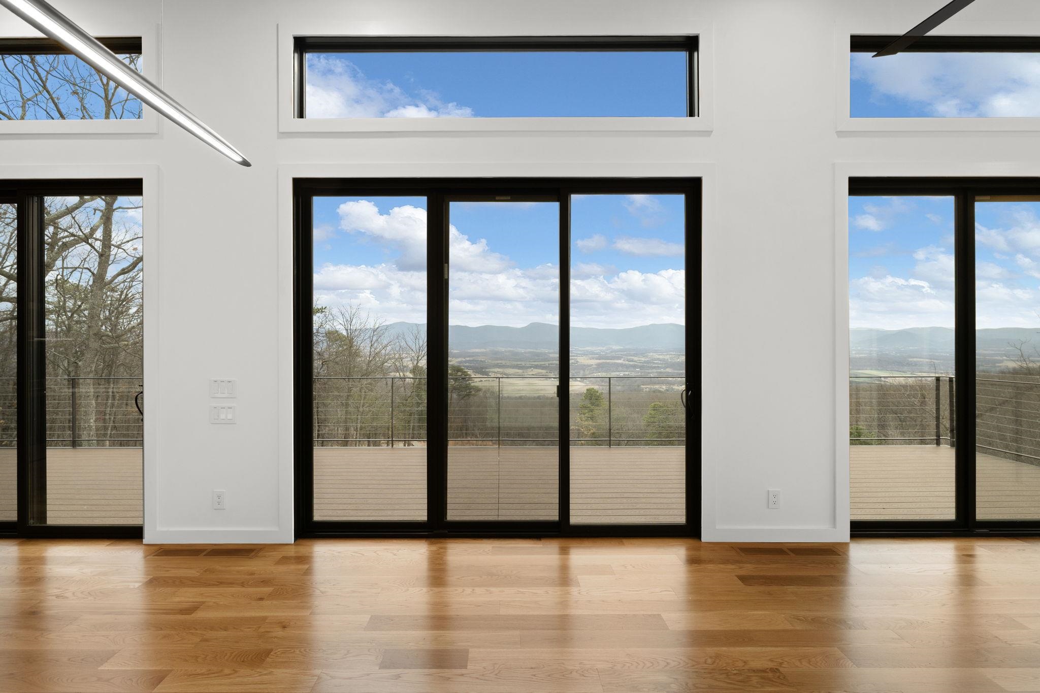 132 Holly Hl Road Luray, VA 22835 - Photo 11 of 69 a view of an entryway with a floor to ceiling window