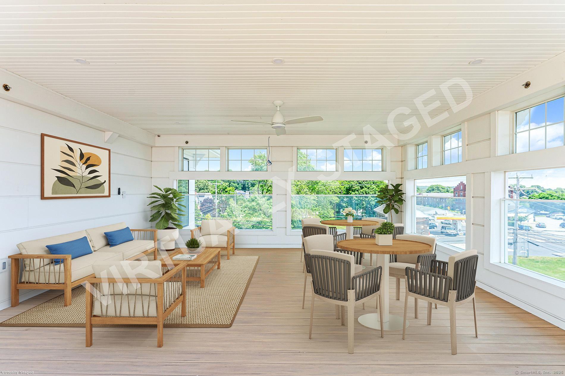32 Broadway Avenue Stonington, CT 06355 - Photo 8 of 32 a dining room with furniture and wooden floor