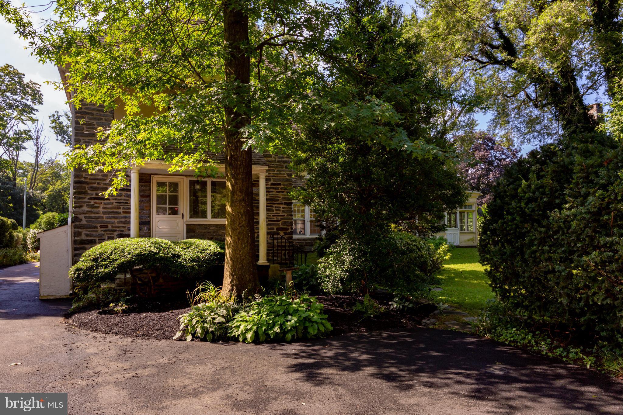 521 Greystone Road Merion Station, PA 19066 - Photo 39 of 40 Back Porch and Driveway.
