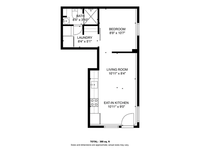 a picture of a bench in front of a wall