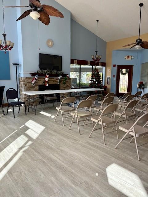 1550 South Belcher Road, Unit 211 Clearwater, FL 33764 - Photo 26 of 26 a view of a livingroom with furniture and a flat screen tv