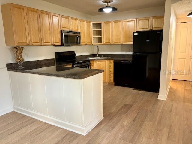 1550 South Belcher Road, Unit 211 Clearwater, FL 33764 - Photo 6 of 26 a kitchen with granite countertop a refrigerator and a stove top oven
