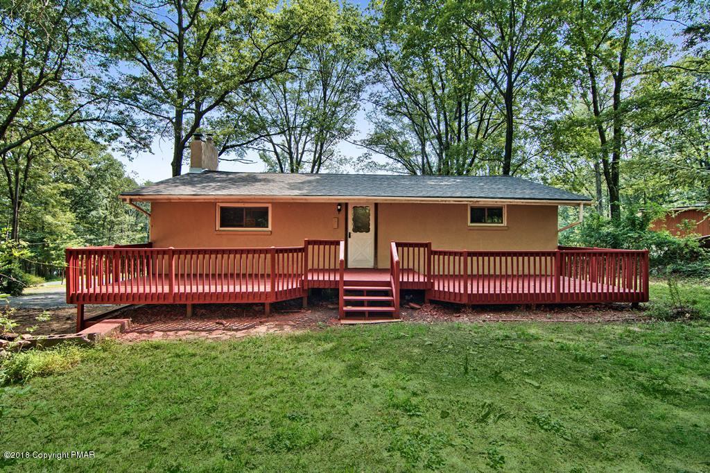 1103 Cameron Road Effort, PA 18330 - Photo 2 of 40 a view of a house with a backyard and a deck
