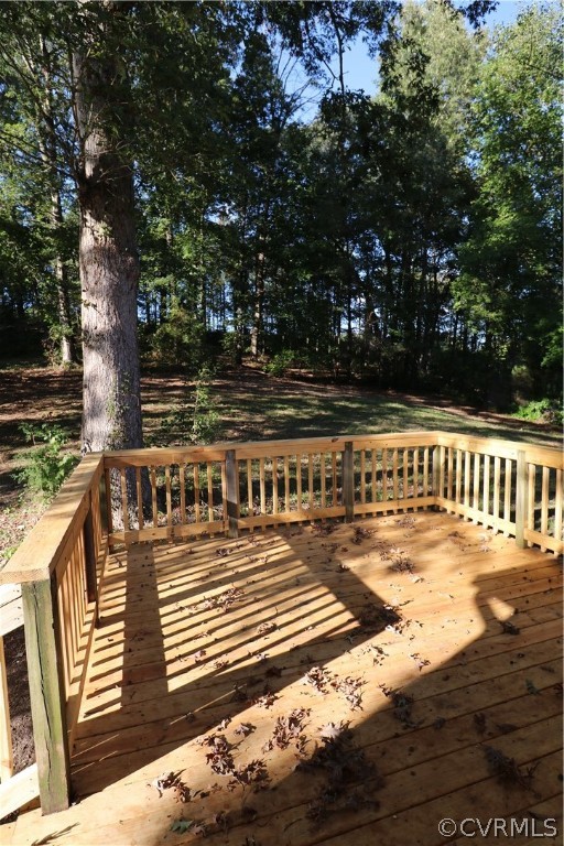 2630 Blithe Drive Chester, VA 23831 - Photo 44 of 50 a view of a balcony with wooden floor
