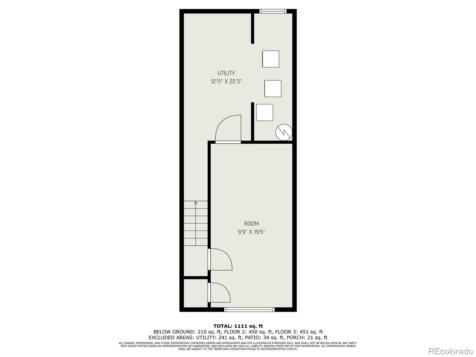 8915 Field Street, Unit 113 Westminster, CO 80021 - Photo 29 of 38 a picture of a bench in front of door
