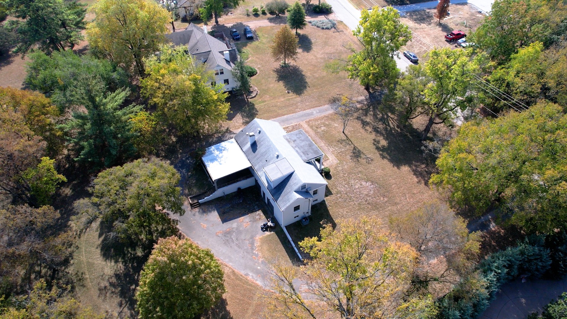 774 Elysian Fields Road Nashville, TN 37204 - Photo 2 of 43 an aerial view of a house with a yard and garden