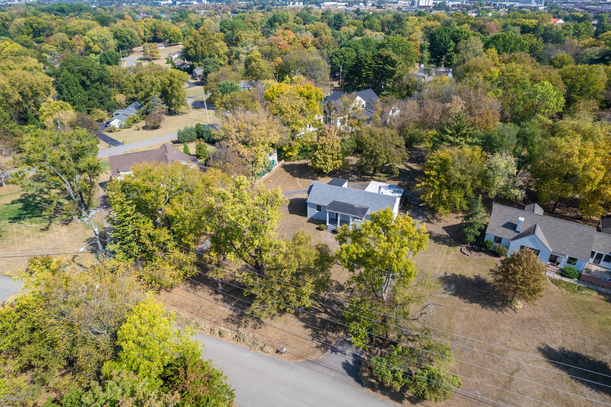 774 Elysian Fields Road Nashville, TN 37204 - Photo 4 of 43 an aerial view of residential house with outdoor space