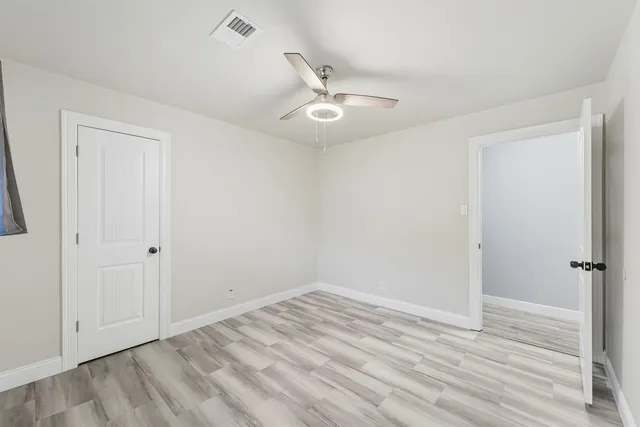 wooden floor in an empty room