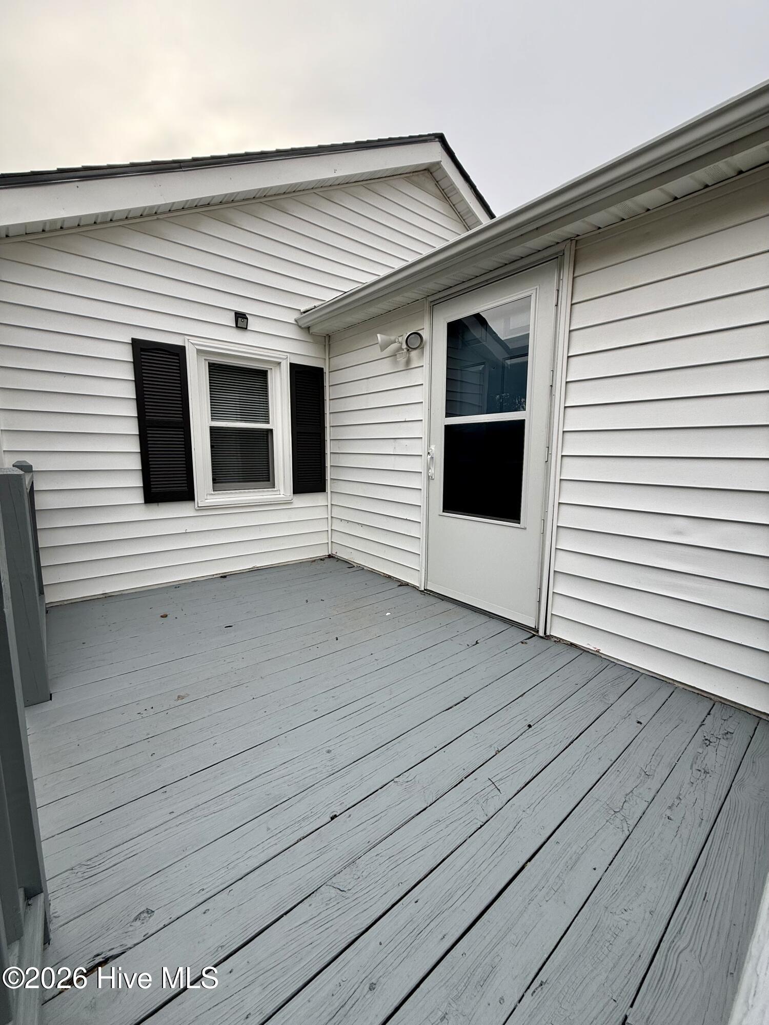 36 1st Street Chocowinity, NC 27817 - Photo 13 of 42 Back Porch Decking