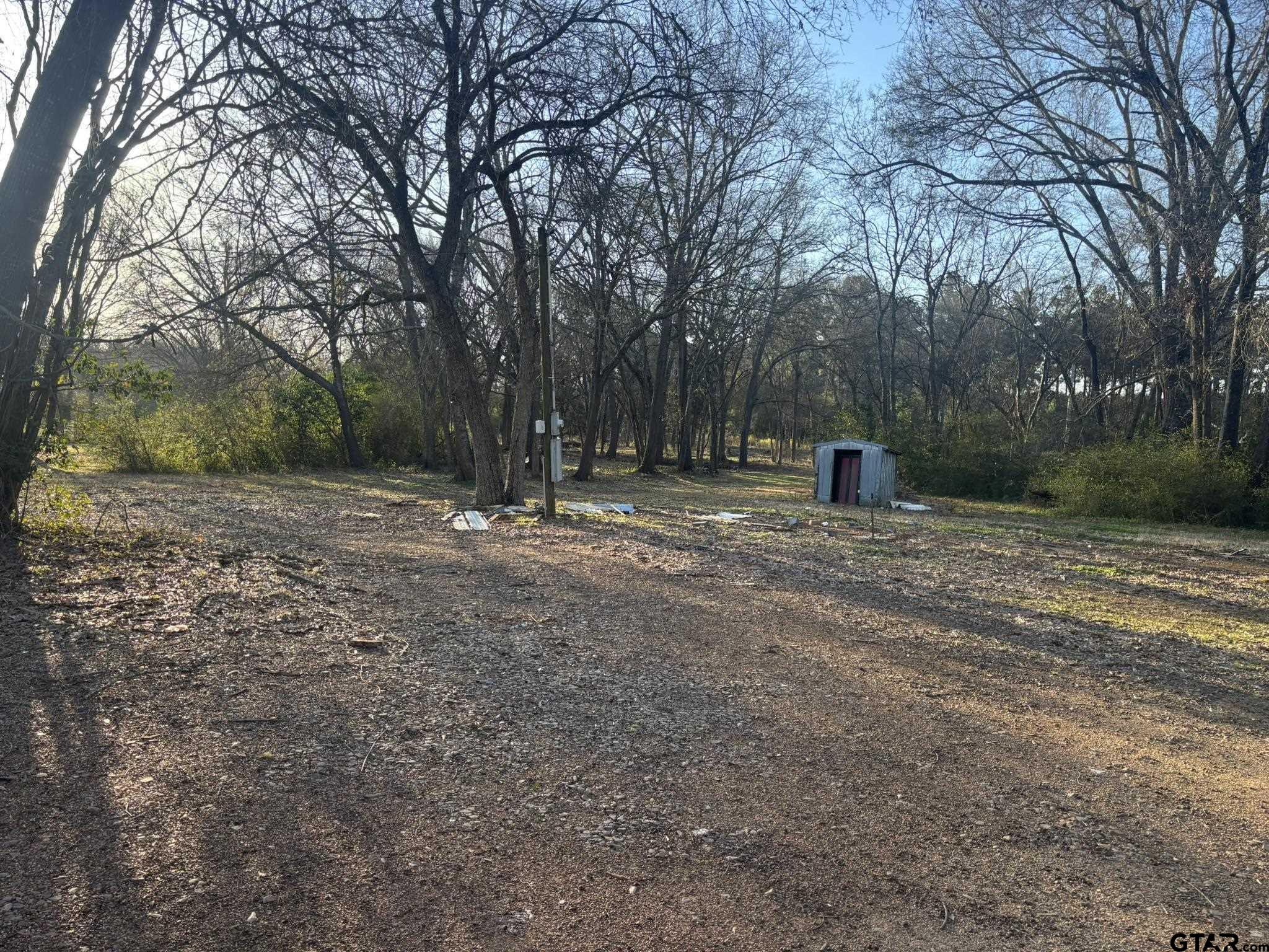 609 Jefferson Street Pittsburg, TX 75686 - Photo 4 of 5 a backyard of a house with lots of green space