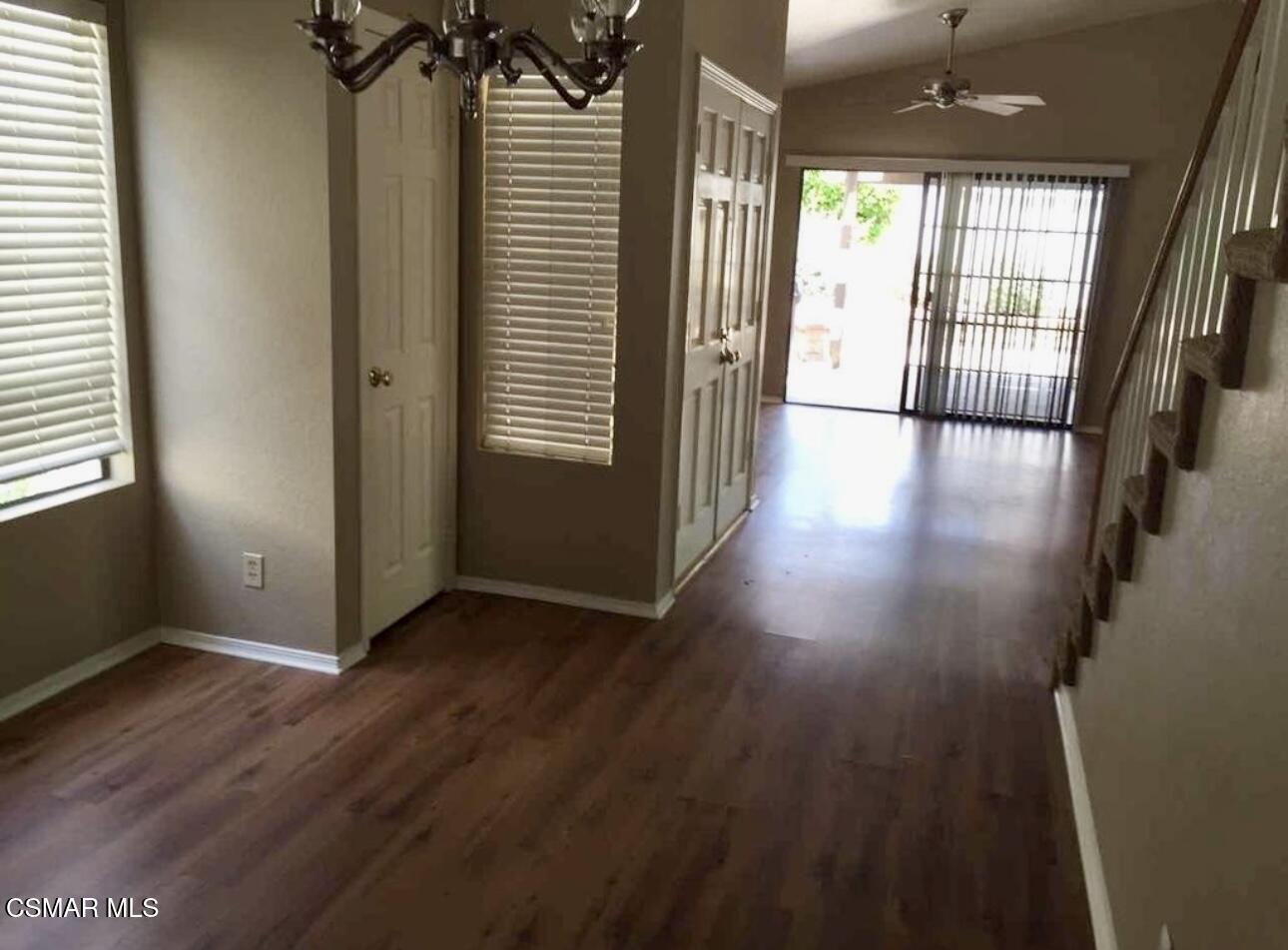 634 Llanerch Lane Simi Valley, CA 93065 - Photo 4 of 9 an entryway with a window and wooden floor