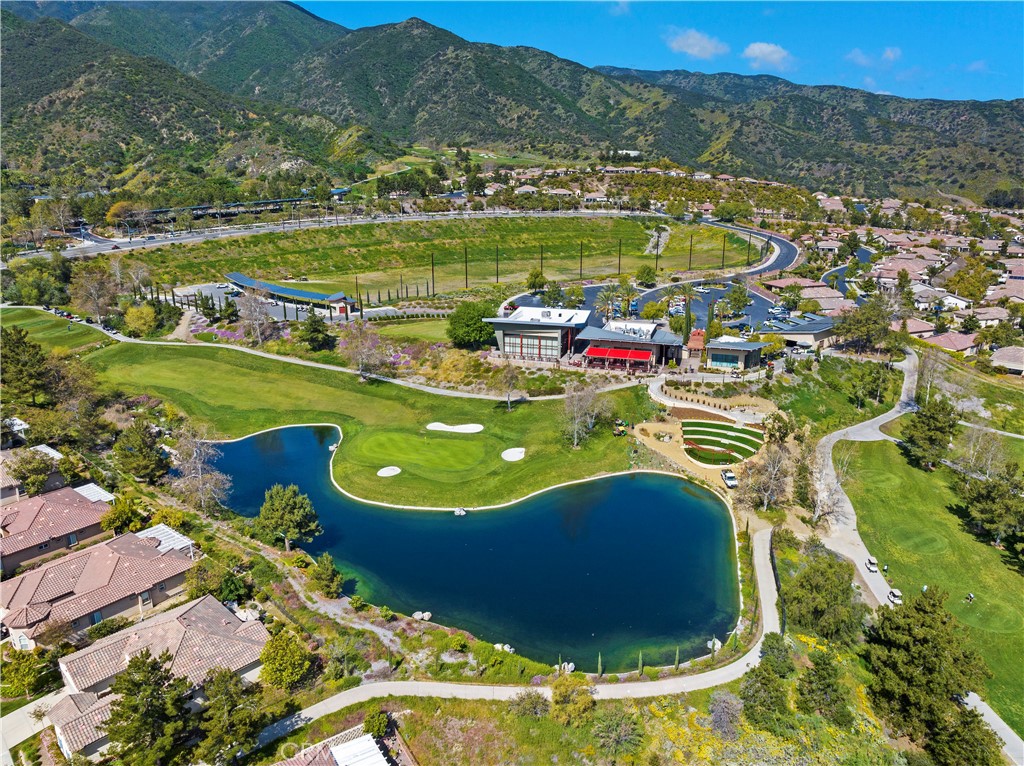 24575 Lowe Drive Corona, CA 92883 - Photo 28 of 44 an aerial view of a pool a yard swimming pool and outdoor seating