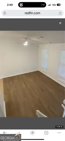 a view of wooden floor