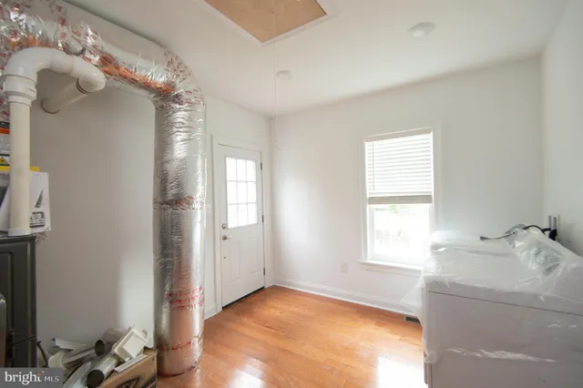 wooden floor in an empty room