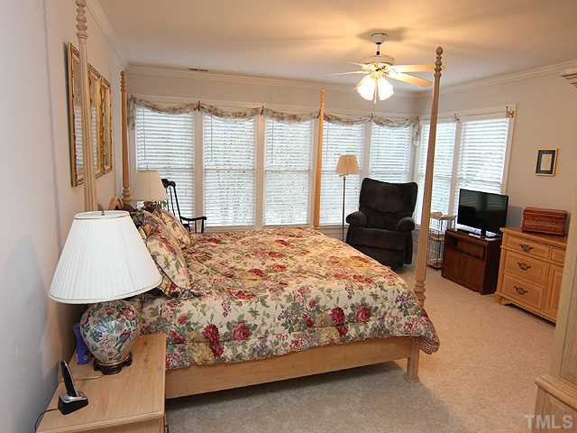 2964 Tillinghast Trail Raleigh, NC 27613 - Photo 6 of 23 Serene master bedroom with enough room for a sitting space...and enjoy the views. Master Bedroom