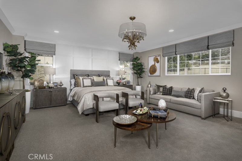 6517 Canyon Oaks Drive Simi Valley, CA 93063 - Photo 25 of 35 a bedroom with furniture and a large window