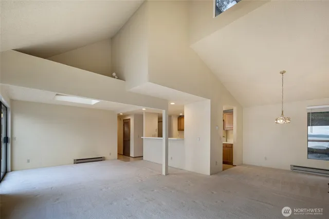 a view of empty room