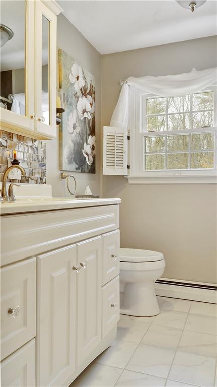 168 Chases Pond Road York, ME 03909 - Photo 17 of 20 Updated guest bath with tile floor...